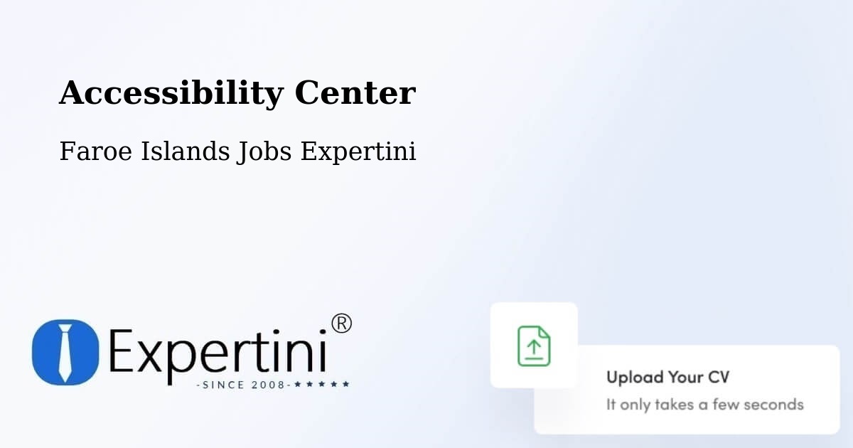 Accessibility Statement – Faroe Islands - Faroe Islands Jobs Expertini