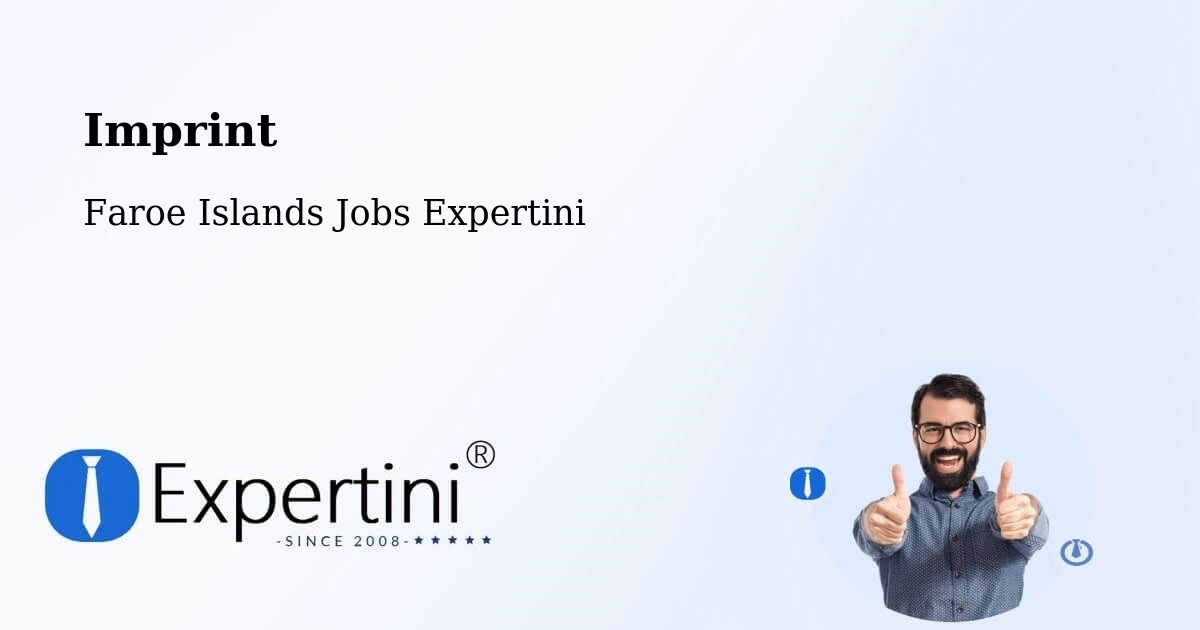Imprint – Faroe Islands - Faroe Islands Jobs Expertini