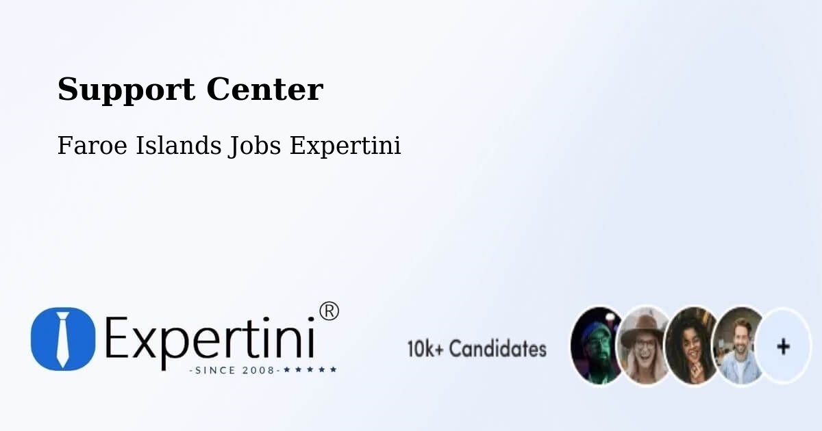 Support Services – Faroe Islands - Faroe Islands Jobs Expertini