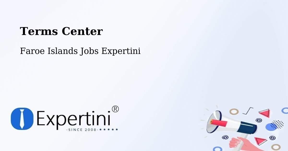 Terms of Service – Faroe Islands - Faroe Islands Jobs Expertini